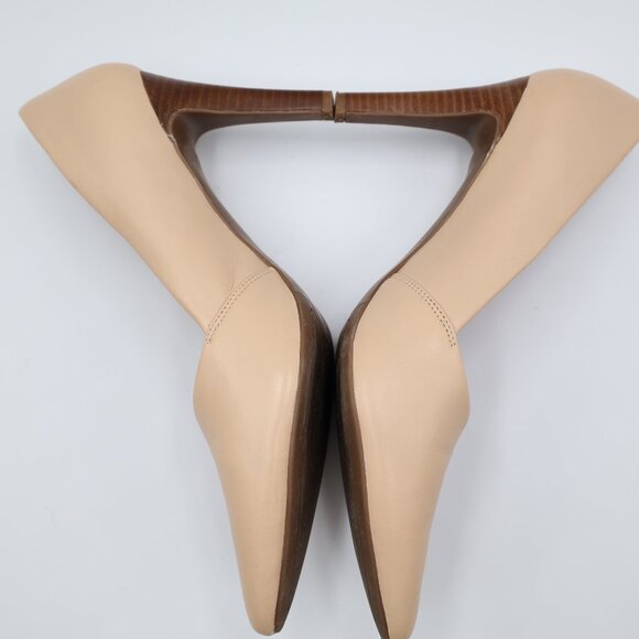 Franco Sarto Allair Women's Size 9.5 M Pumps Tan Nude Heels Shoes - Picture 9 of 11